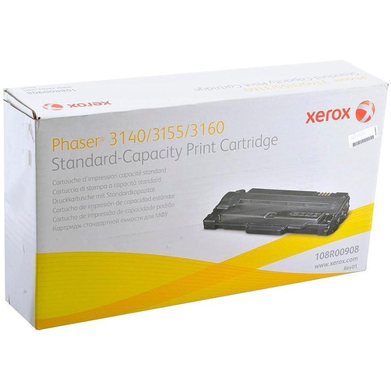Картридж лазерный Xerox 108R00908 чер. для Ph3140 - фото 3