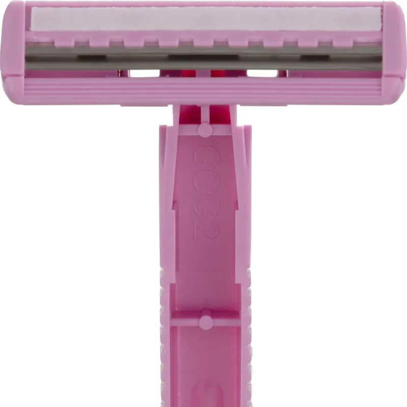 Бритва одноразовая Dorco EVE2 ,2-лез,пл.голов, увл.полос 5шт/уп TG 708РК-5P - фото 4