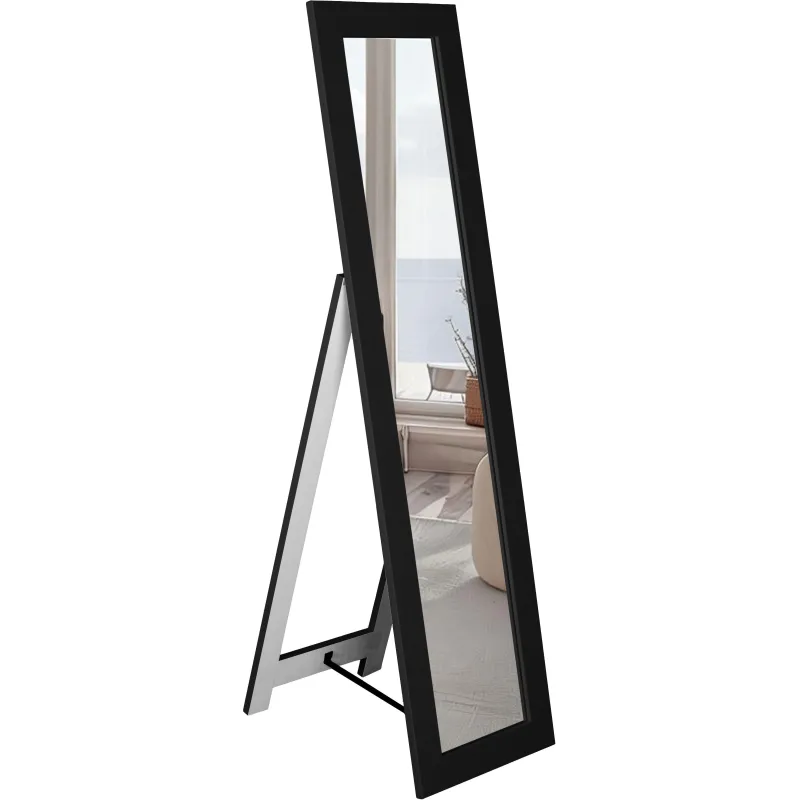 Зеркало ME_напольное BeautyStyle 8 (5657) 350х450х1380 черный - фото 5
