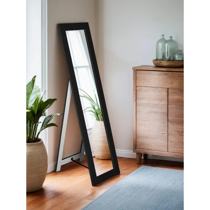 Зеркало ME_напольное BeautyStyle 8 (5657) 350х450х1380 черный - фото 7