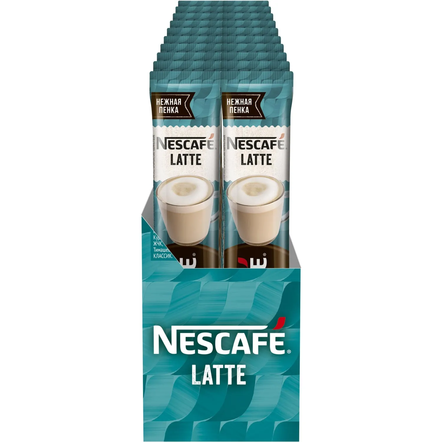 Кофе Nescafe Latte раств., шоу-бокс, 18гх18шт/уп - фото 8