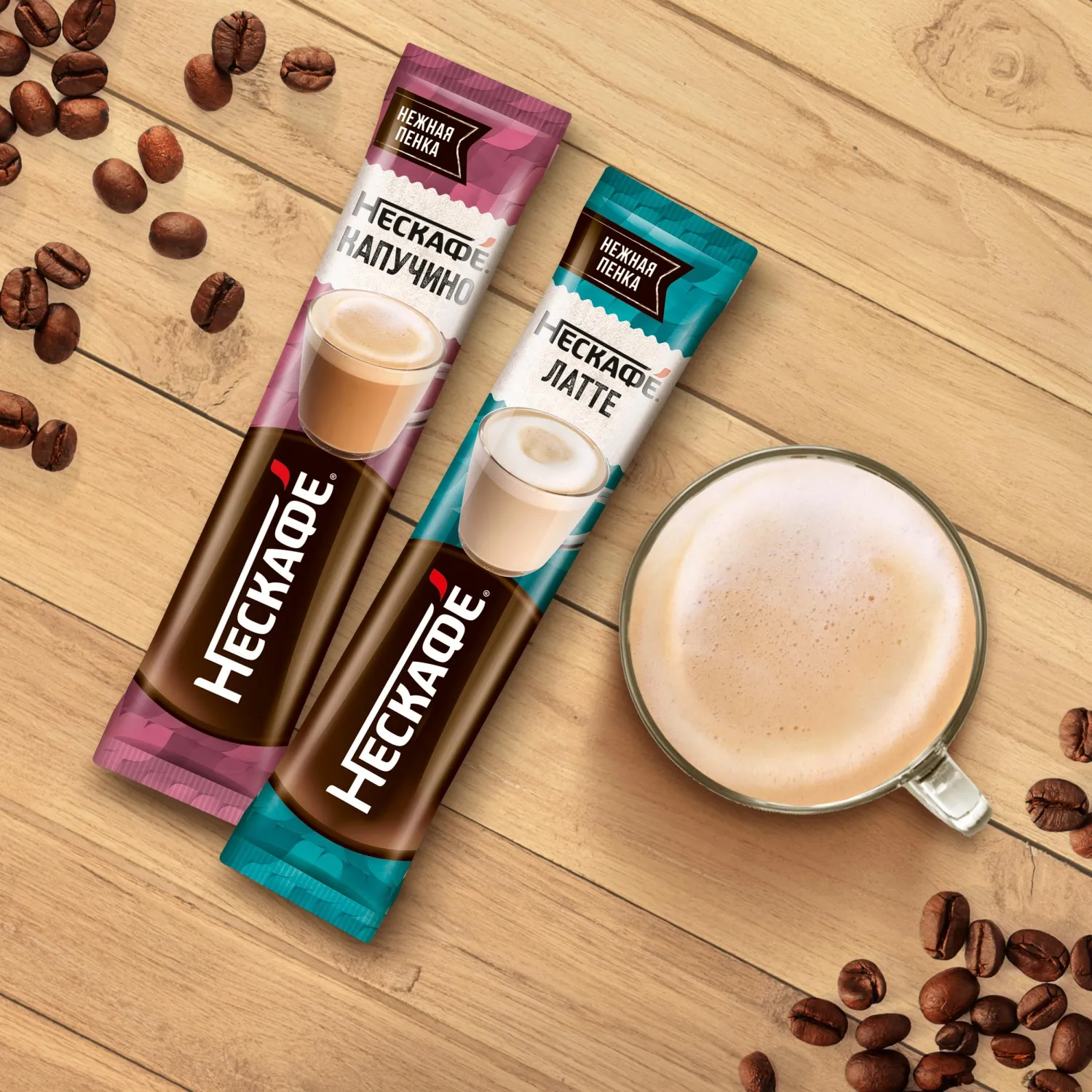 Кофе Nescafe Latte раств., шоу-бокс, 18гх18шт/уп - фото 15