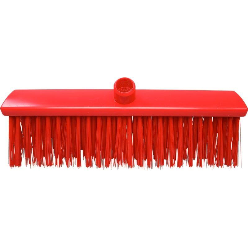 Щетка уличная FBK 400х60мм жесткая красная 25190-3 - фото 1
