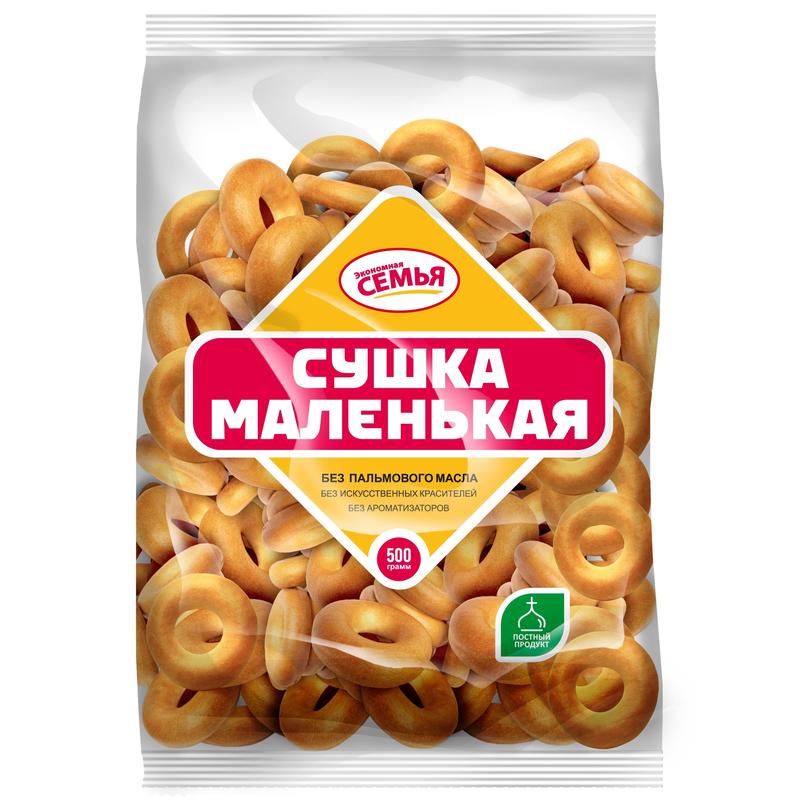 Сушки бараночные Дымка Маленькая, 500г - фото 1