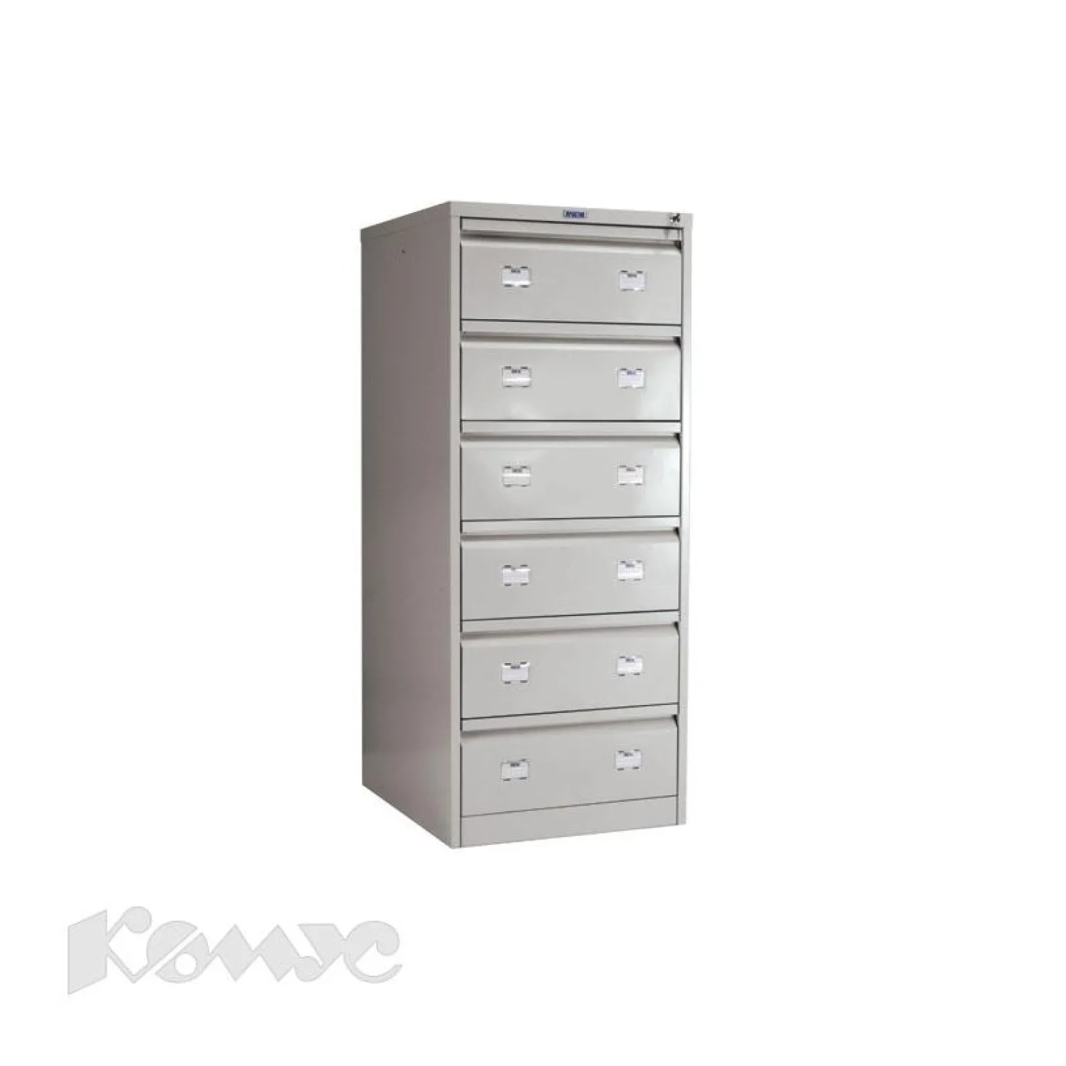 Картотека ПРАКТИК AFC-06 шкаф 6 секцион. А5 и А6, 553х631х1327 - фото 1