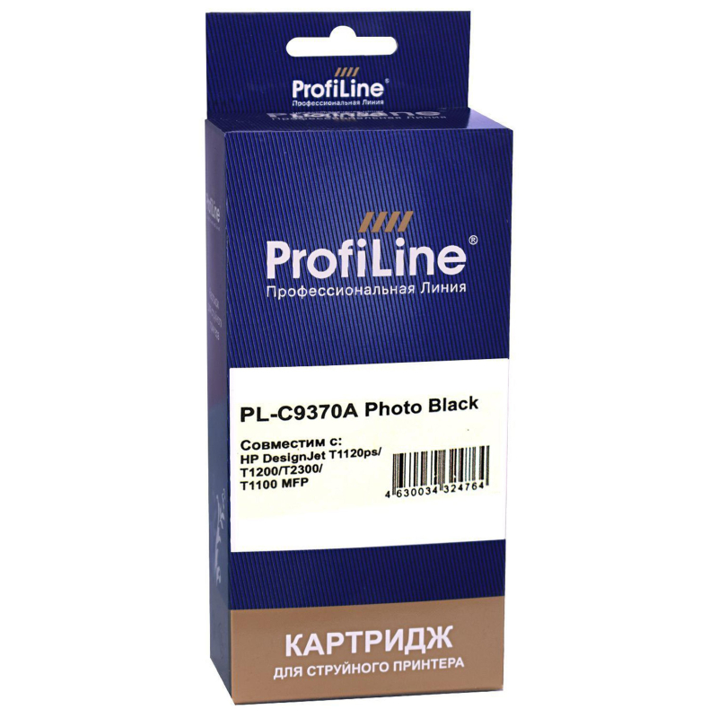 Картридж струйный ProfiLine C9370A №72 черн. для HP DesignJet T1120ps/T1200 - фото 2