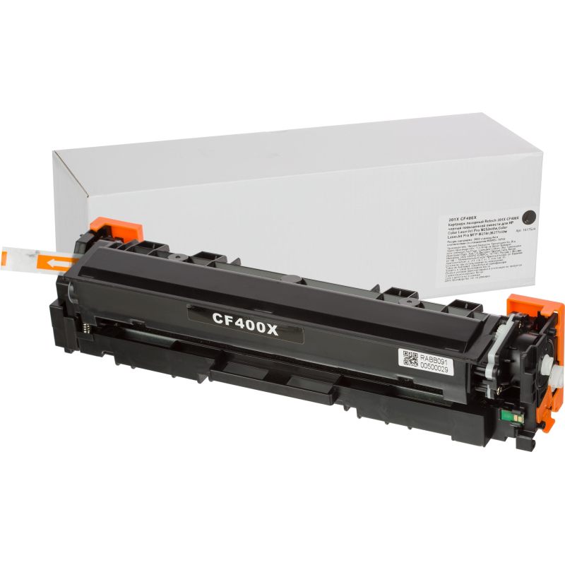 Картридж лазерный Retech 201X CF400X чер. пов.емк. для HP CLJ Pro MFP M252 - фото 1