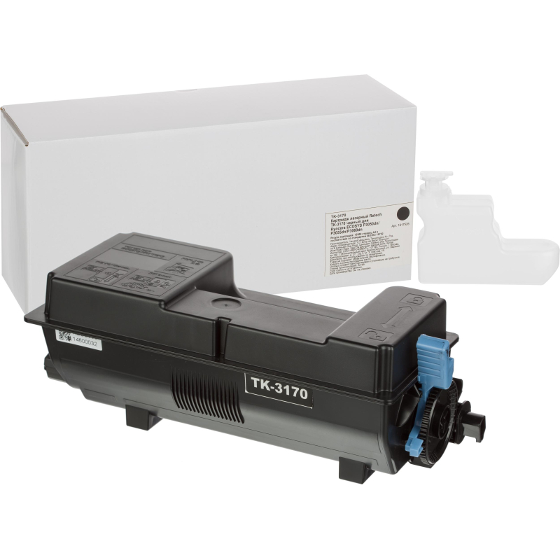 Картридж лазерный Retech TK-3170 чер. для Kyocera Ecosys P3050/3055/3060dn - фото 1