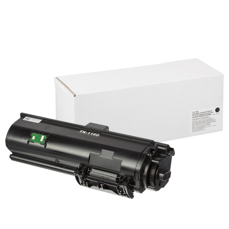 Картридж лазерный Retech TK-1160 чер. для Kyocera EcosysP2040dn/P2040dw - фото 1