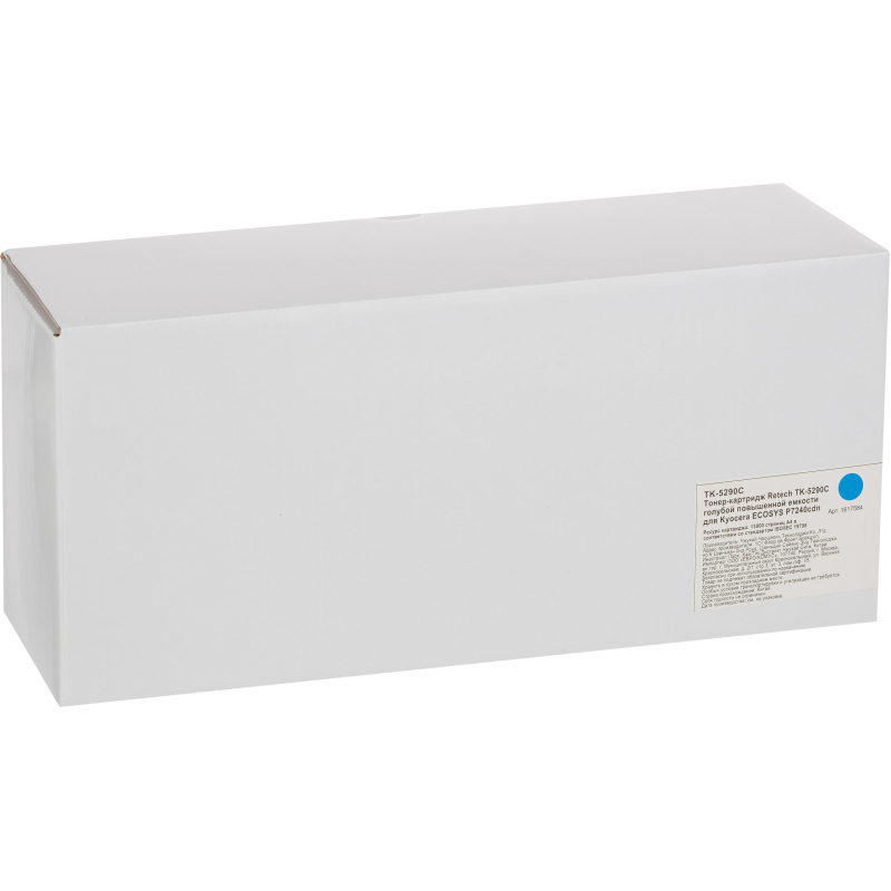 Тонер-картридж Retech TK-5290C гол. пов.емк. для Kyocera P7240cdn - фото 2