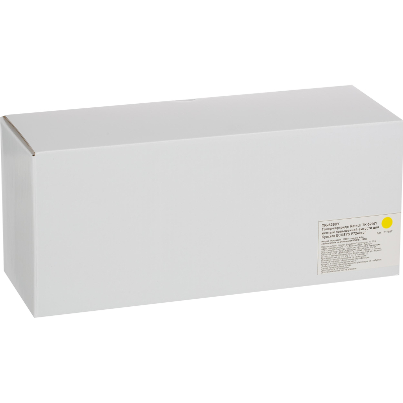 Тонер-картридж Retech TK-5290Y жел. пов.емк. для Kyocera P7240cdn - фото 2