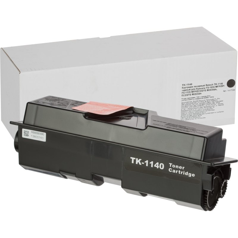 Картридж лазерный Retech TK-1140 чер. для Kyocera FS-1035/1135 - фото 1
