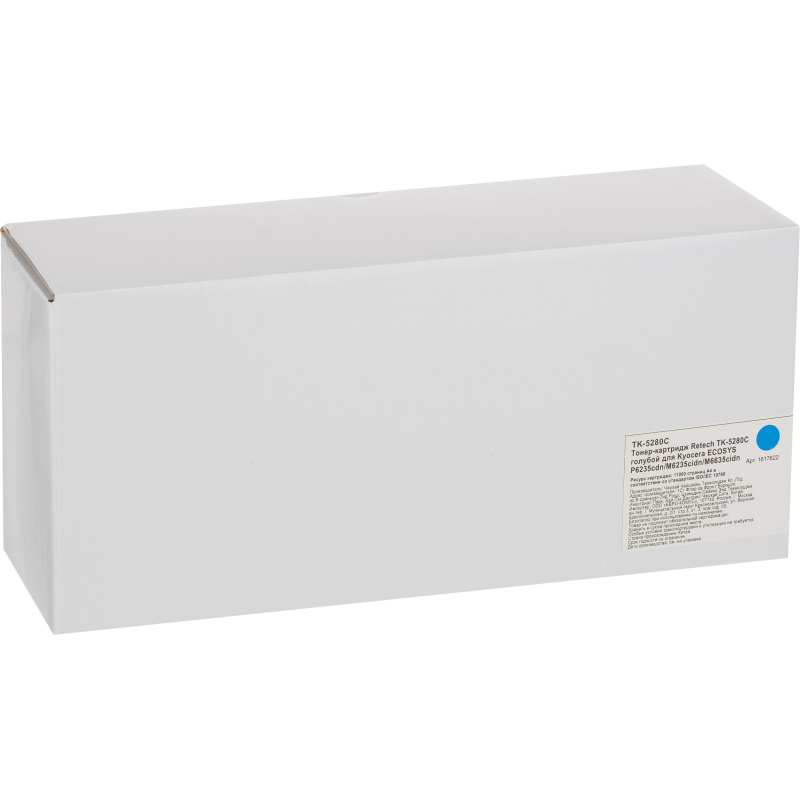 Тонер-картридж Retech TK-5280C гол. для Kyocera P6235/6635 - фото 2