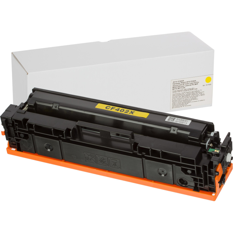 Картридж лазерный Retech 201X CF402X жел. для HP CLJ Pro M252/M277 - фото 1