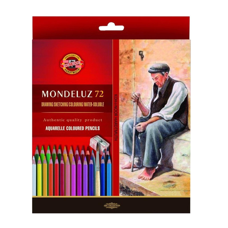 Карандаши акварельные MONDELUZ NATURE 3714 72цв/наб карт.уп 3714072001KZNV - фото 1