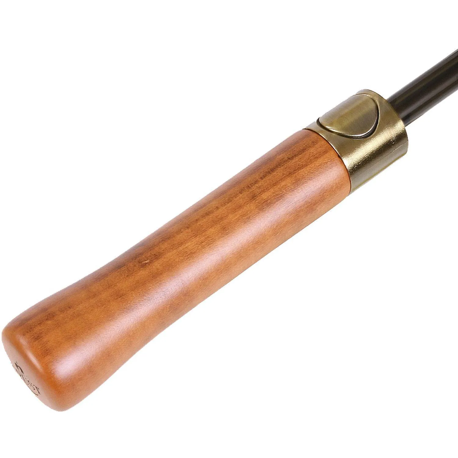 Зонт трость Trust  Мужской, Автомат, П/Э, ручка-дерево,16940 - фото 6