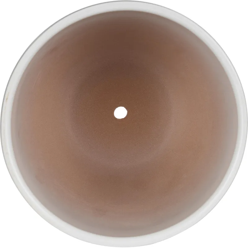 Горшок керамичес.с подстав.,2,4л.,Д175 Ш175 В160,бел,арт.558612014,BH-04-2 - фото 2