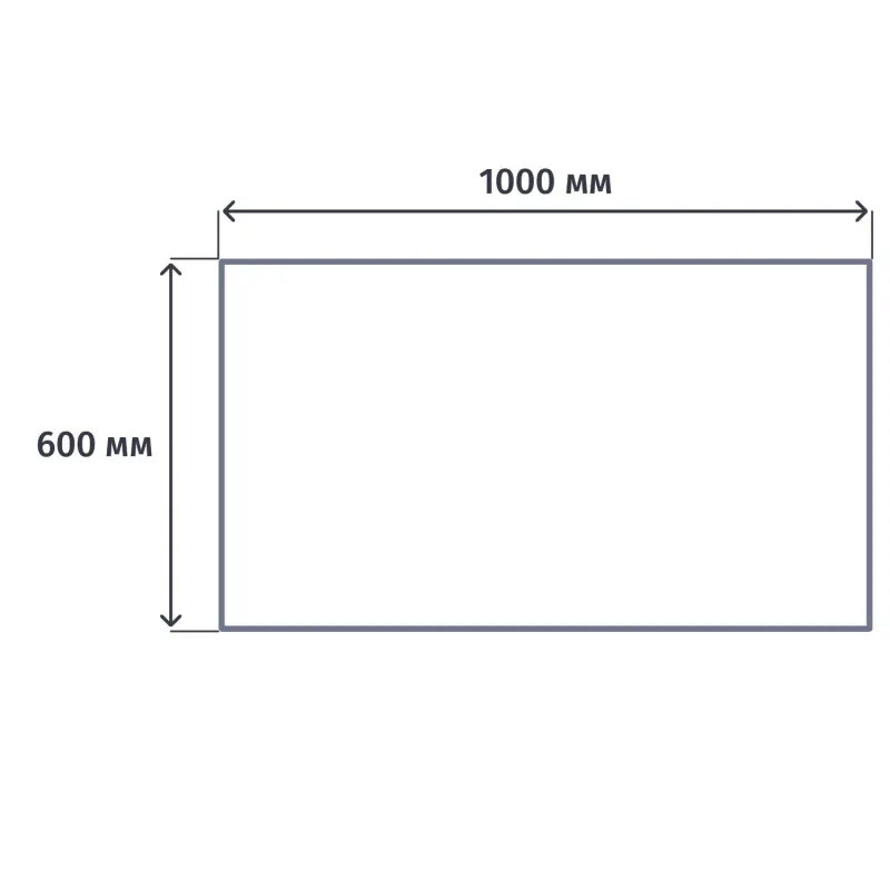 Стол письменный Easy St LT 16/16 01000900 сосна/серый 1000x600x740 - фото 2