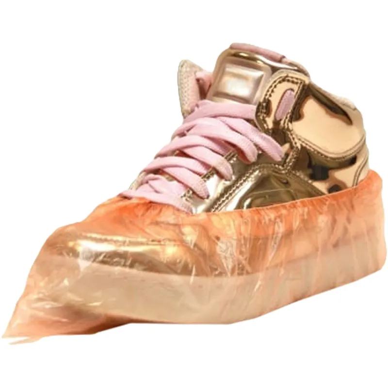 Бахилы детские н/с, п/э, Стандарт 1У, оранжевый, 50 пар/уп - фото 3