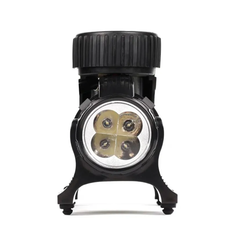 Компрессор автомобильный STVOL SCR45D, манометр, фонарь 45 л/мин, 14А - фото 3