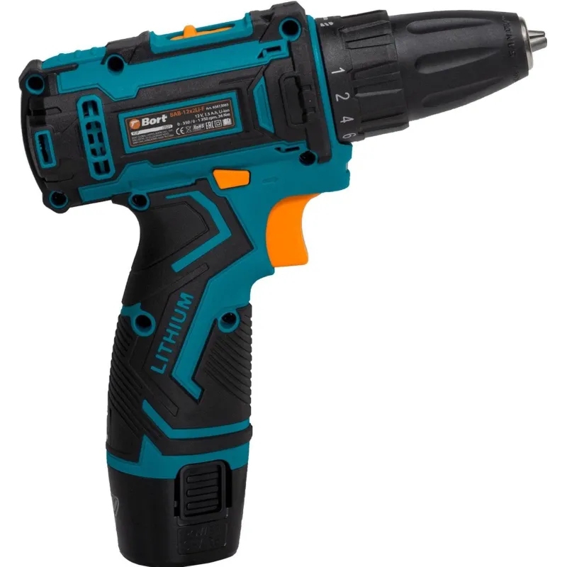 Дрель-шуруповерт аккумуляторная BORT BAB-12x2Li-F - фото 2