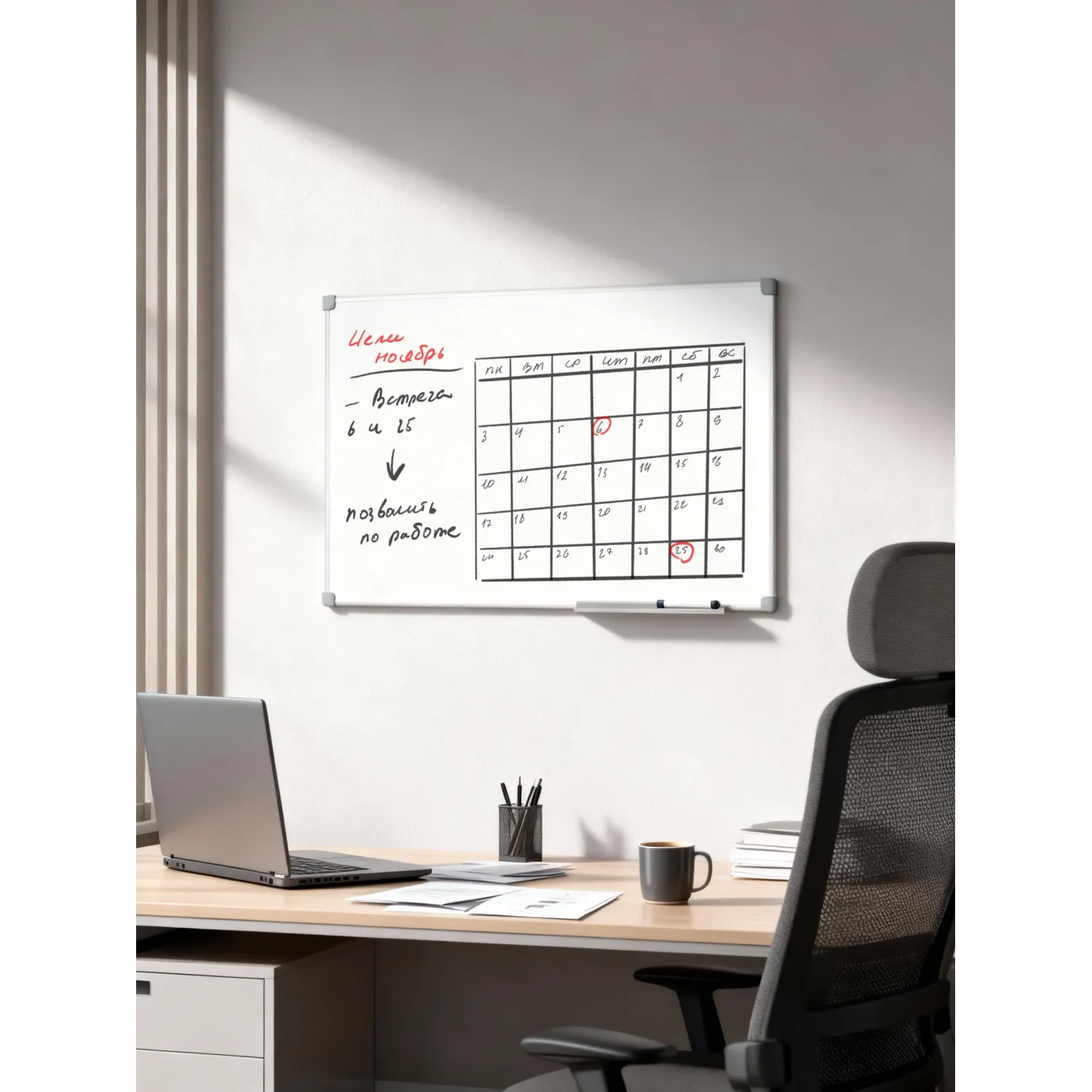 Доска магнитно-маркерная Attache Classic 60х90 лак, ПВХ профиль - фото 8