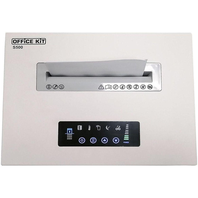 Шредер (уничтожитель) Office Kit S500, 5 ур.секр., 17 лист., 50л, 2x15 - фото 4
