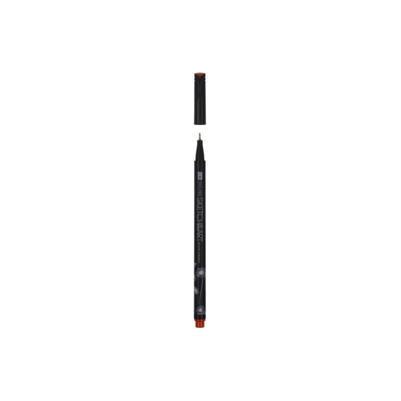 Набор линеров для скетчинга SKETCH&ART BLACK EDITION 0,36мм 12цв 36-0017 - фото 4