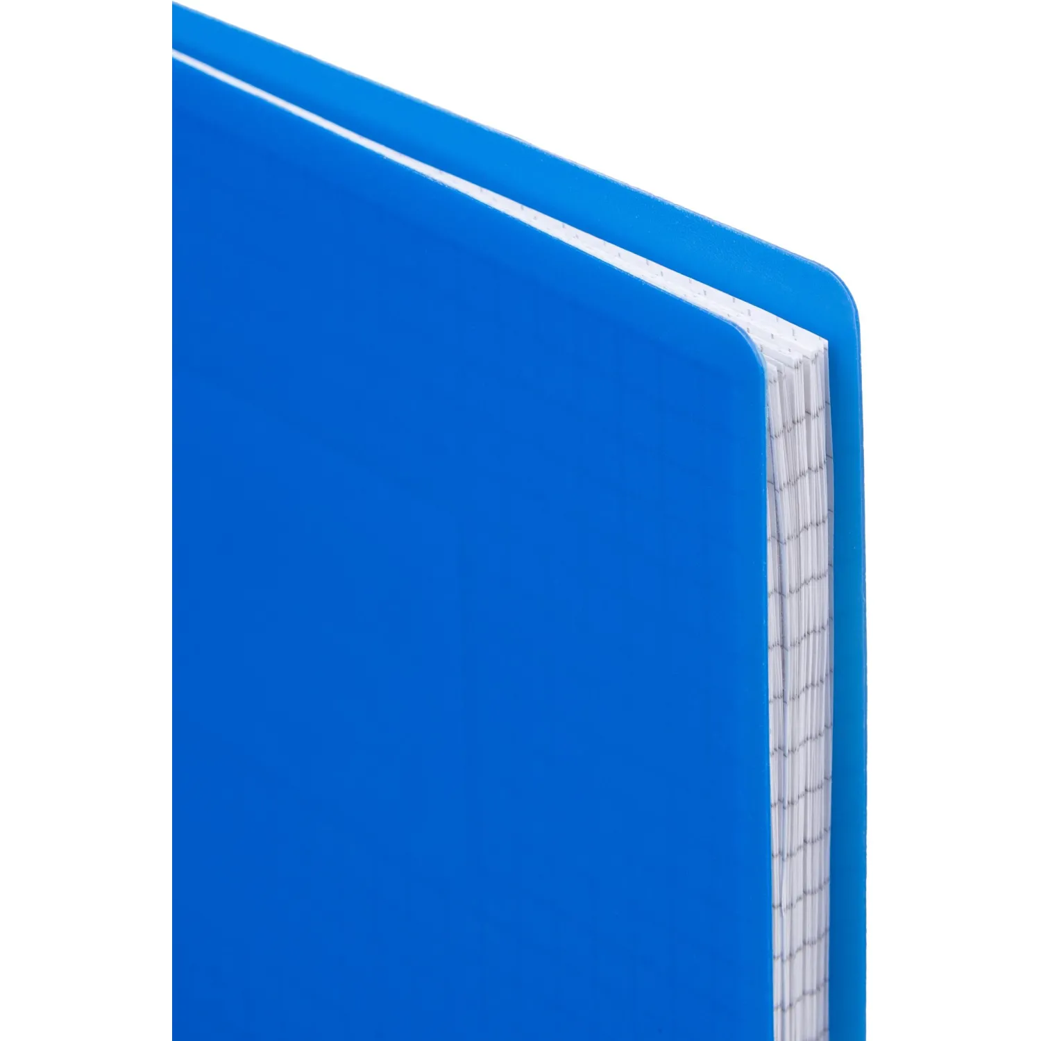 Бизнес-тетрадь А5 48л. Attache Economy, гребень,пласт.обл,синий, клетка - фото 3