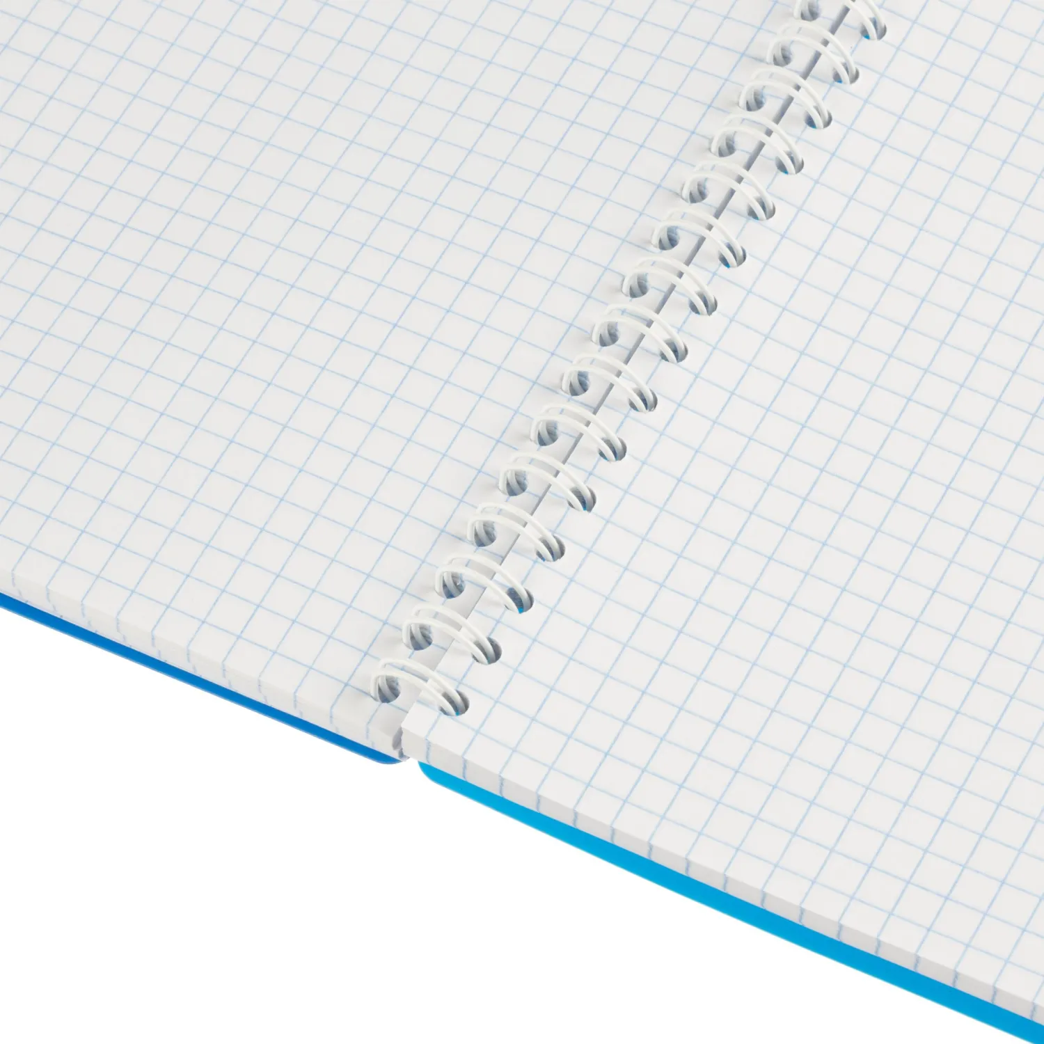 Бизнес-тетрадь А4 96л. Attache Economy, гребень,пласт.обл,синий, клетка - фото 7