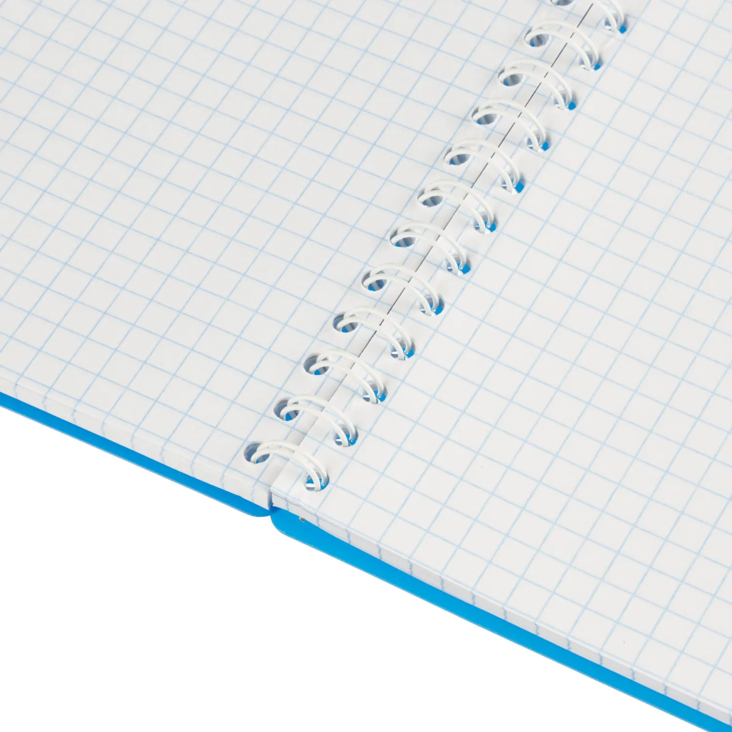 Блокнот А5 80 л. Attache Economy, мет.гребень,пласт.обл,синий, клетка - фото 7