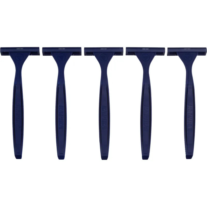 Бритва одноразовая Rapira SPRINT PLUS 2-л,фик.гол,увл.пол.5шт/уп РК-52СП03 - фото 6