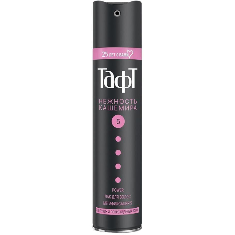 Лак для волос Taft Power, Нежность кашемира , мегафиксация 5, 225 мл - фото 1
