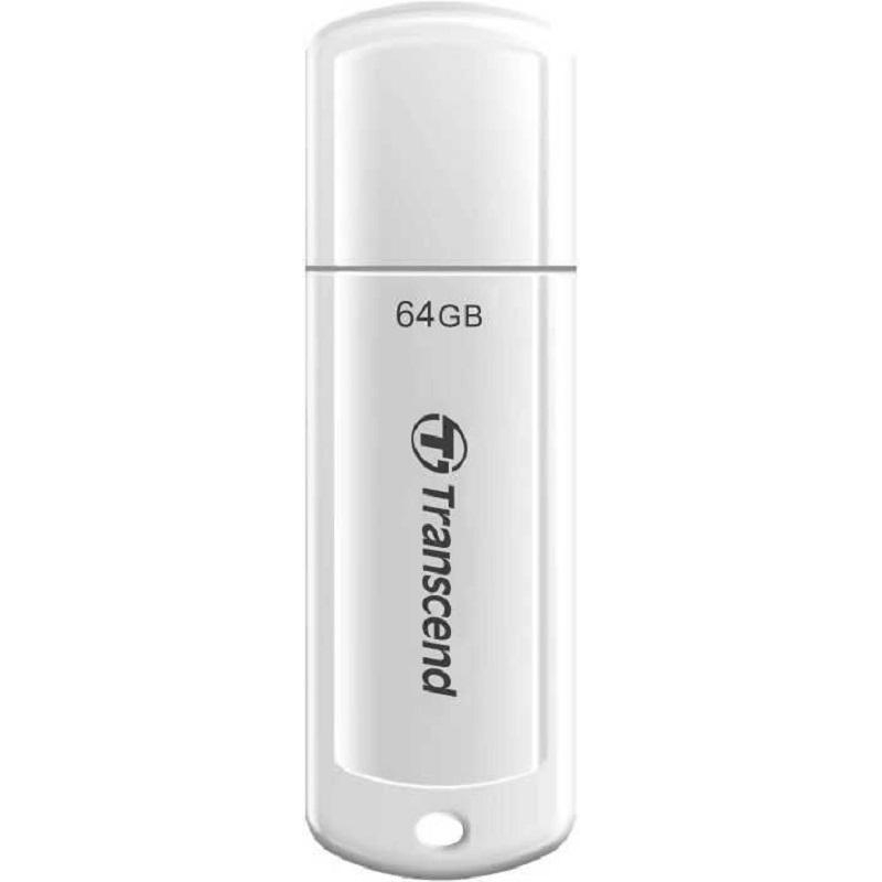 Флеш-память Transcend JetFlash 730, 64Gb, USB 3.1 G1, бел, (TS64GJF730) - фото 1