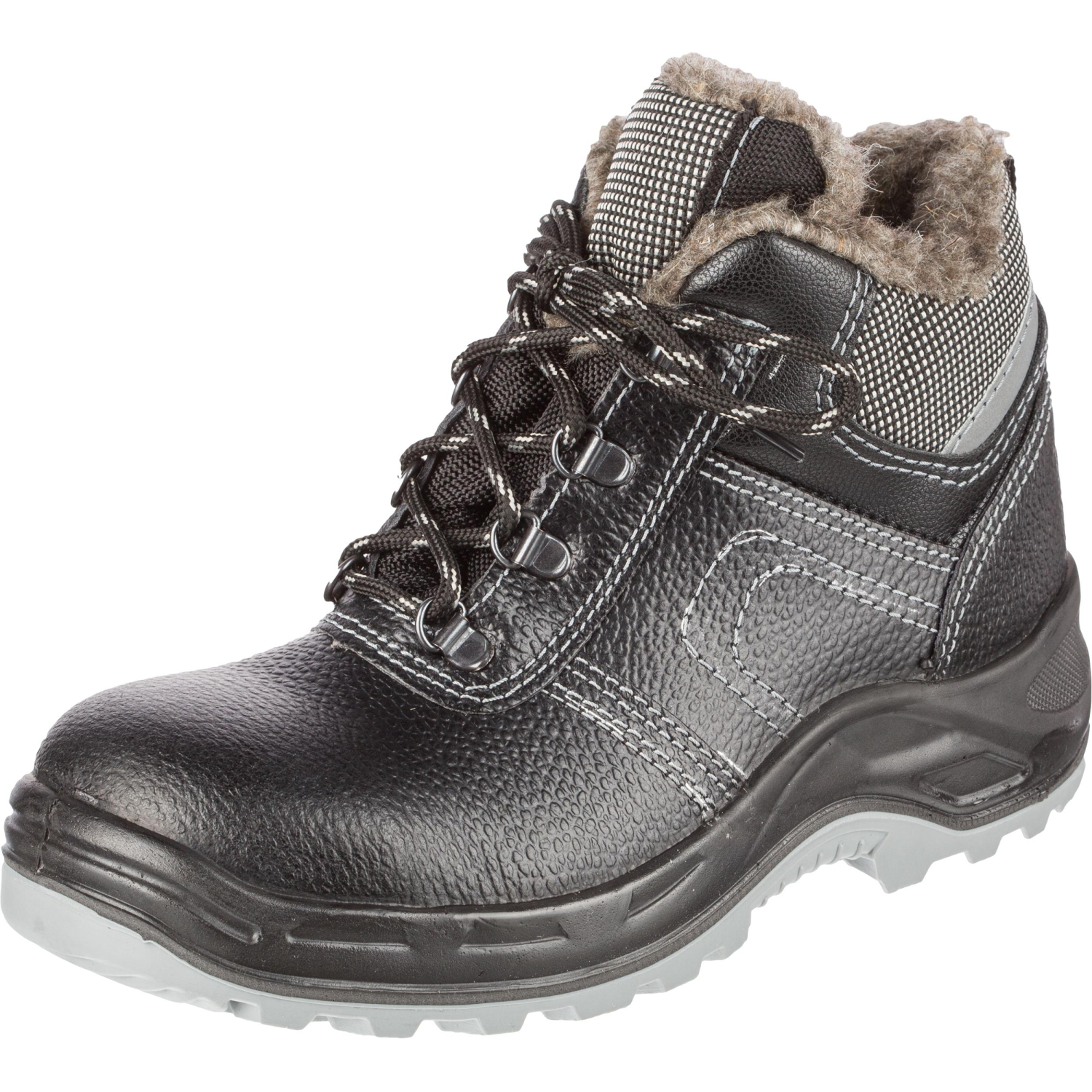 Ботинки Профи NEW ПУ/ТПУ с МП, шерст. мех (р.42) (мод. 71 МПШ) - фото 5