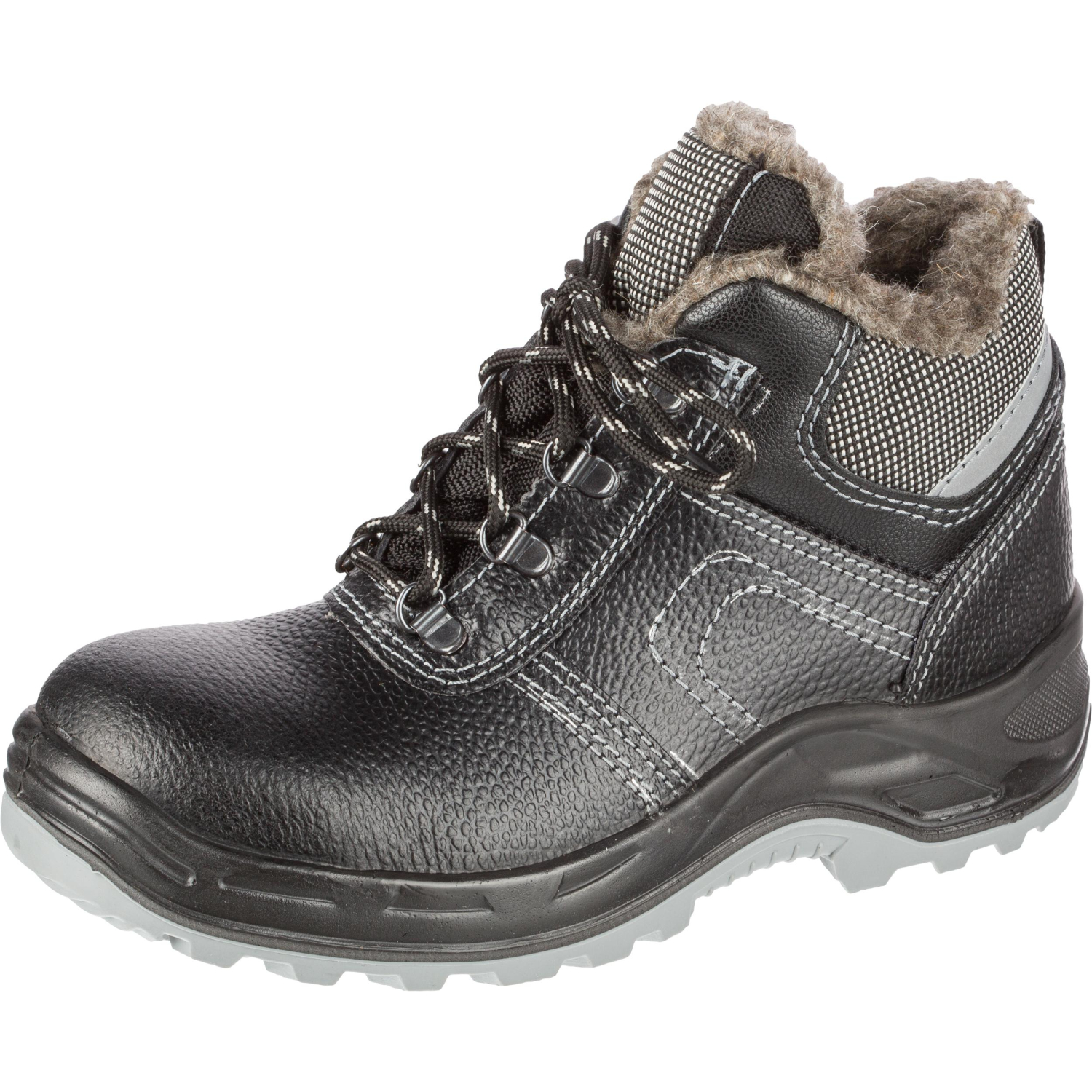 Ботинки Профи NEW ПУ/ТПУ с МП, шерст. мех (р.42) (мод. 71 МПШ) - фото 6