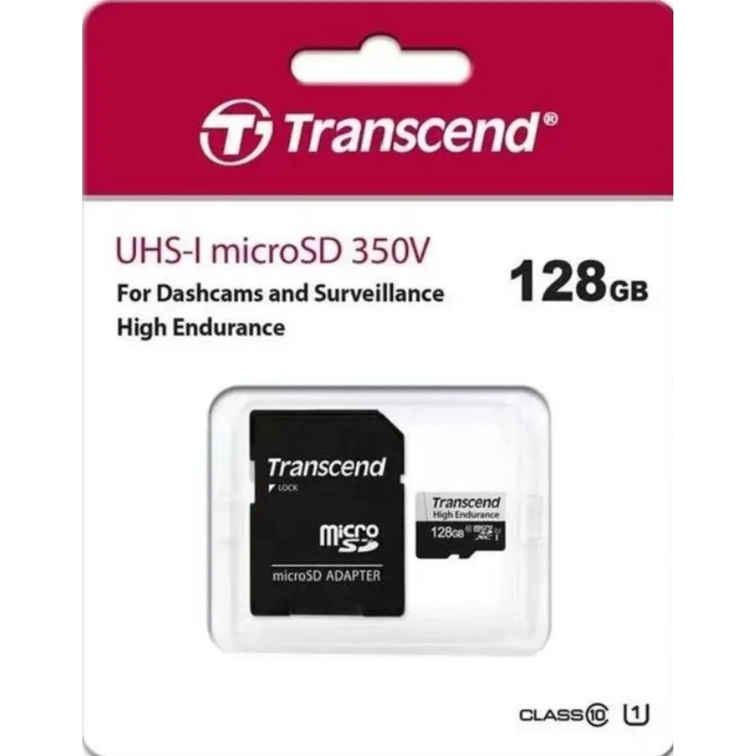 Карта памяти Transcend 128GB microSDXC Class 10 UHS-I U1 R100 TS128GUSD350V - фото 3