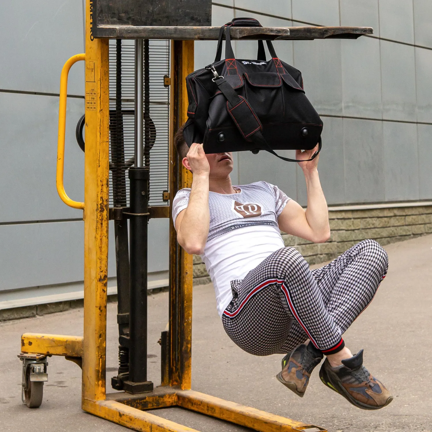 Сумка для инструмента с ремнем 50х23х30 Dr.IRON (DR1027) - фото 10