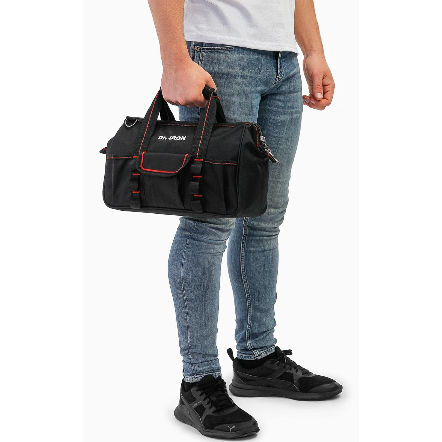 Сумка для инструмента с ремнем 36х15х23 Dr.IRON (DR1004) - фото 9