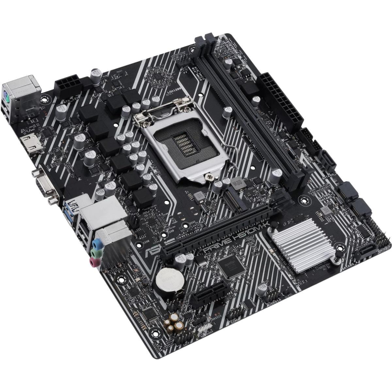 Материнская плата Asus PRIME H510M-K s1200 2xDDR4 mATX VGA+HDMI - фото 4