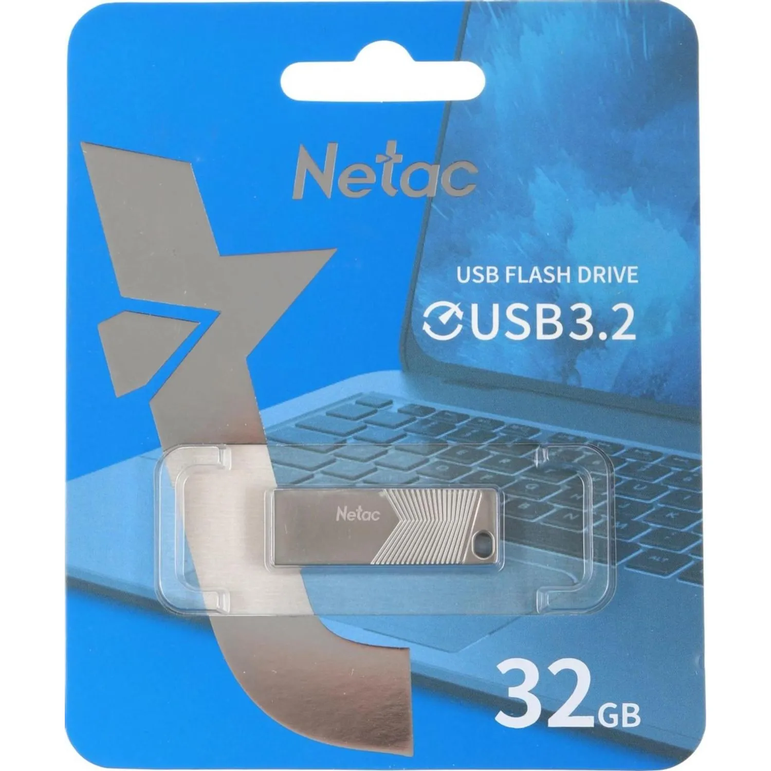 Флеш-память Netac UM1 USB3.2 Highspeed Flash Drive 32GB - фото 4