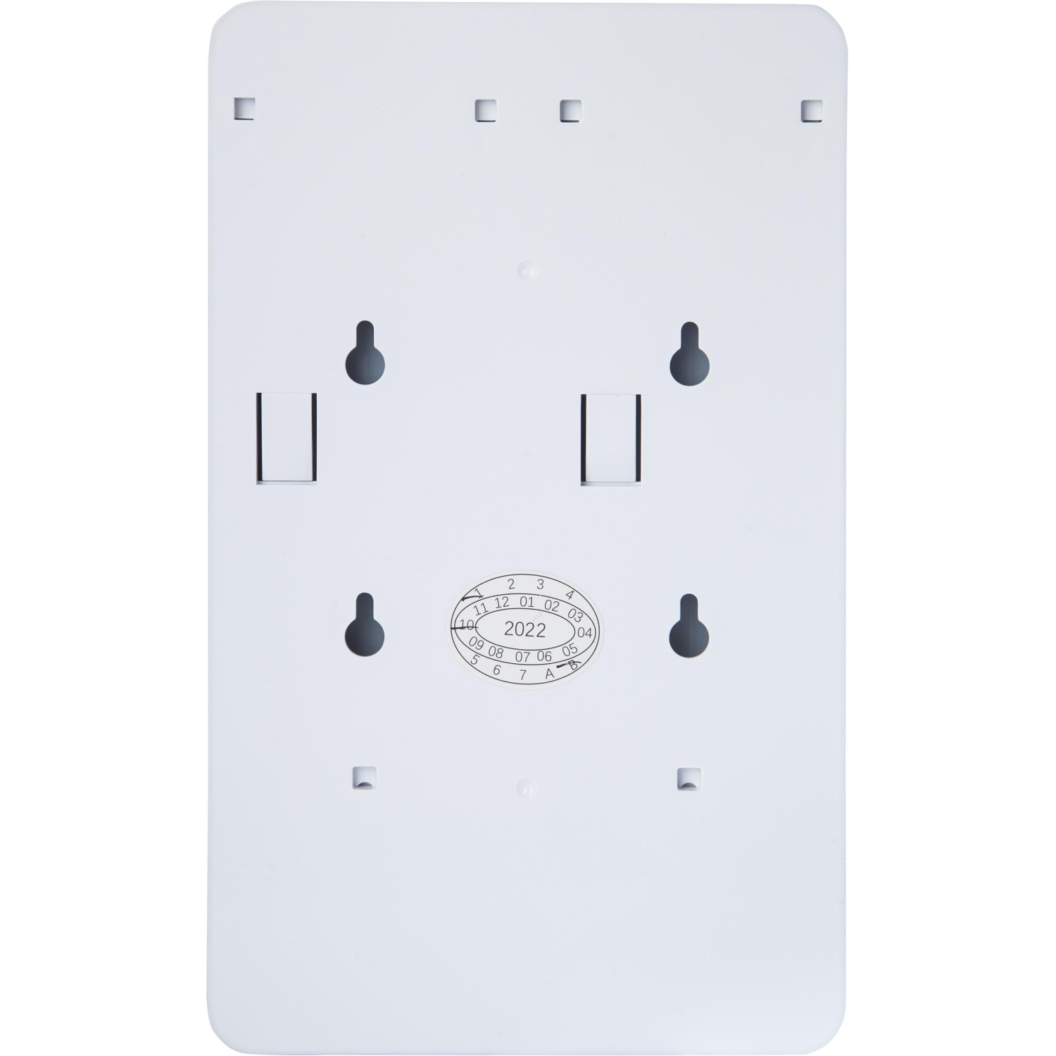 Дозатор для жидкого мыла 2x380мл пластик белый M-9029W-2 - фото 3