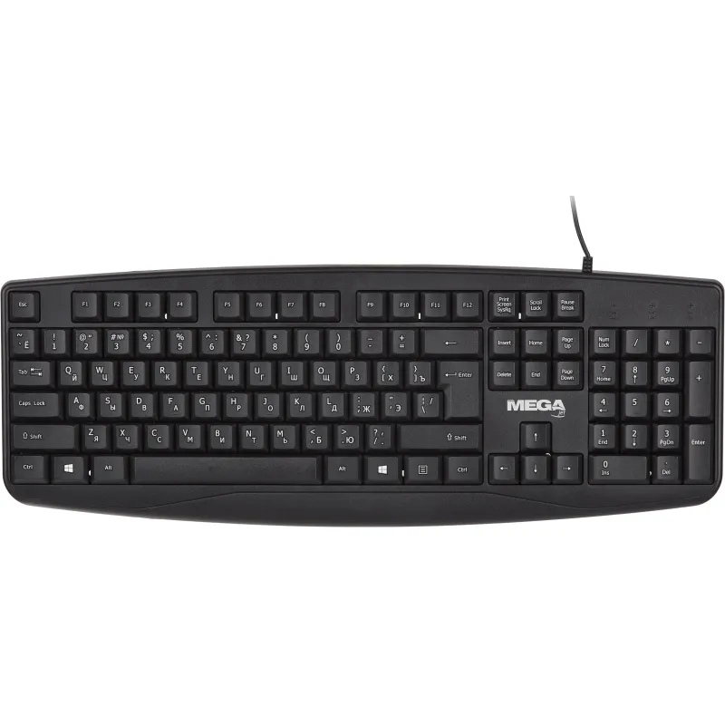 Клавиатура E-KB721 черная, USB, 104кн BT-JKB-003/E-KB721 - фото 8