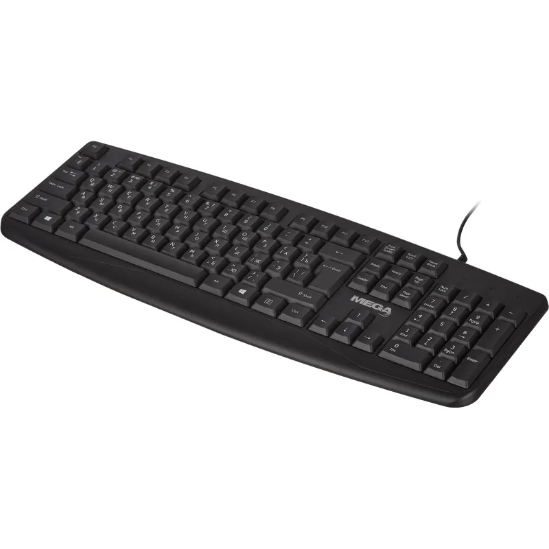 Клавиатура E-KB721 черная, USB, 104кн BT-JKB-003/E-KB721 - фото 9