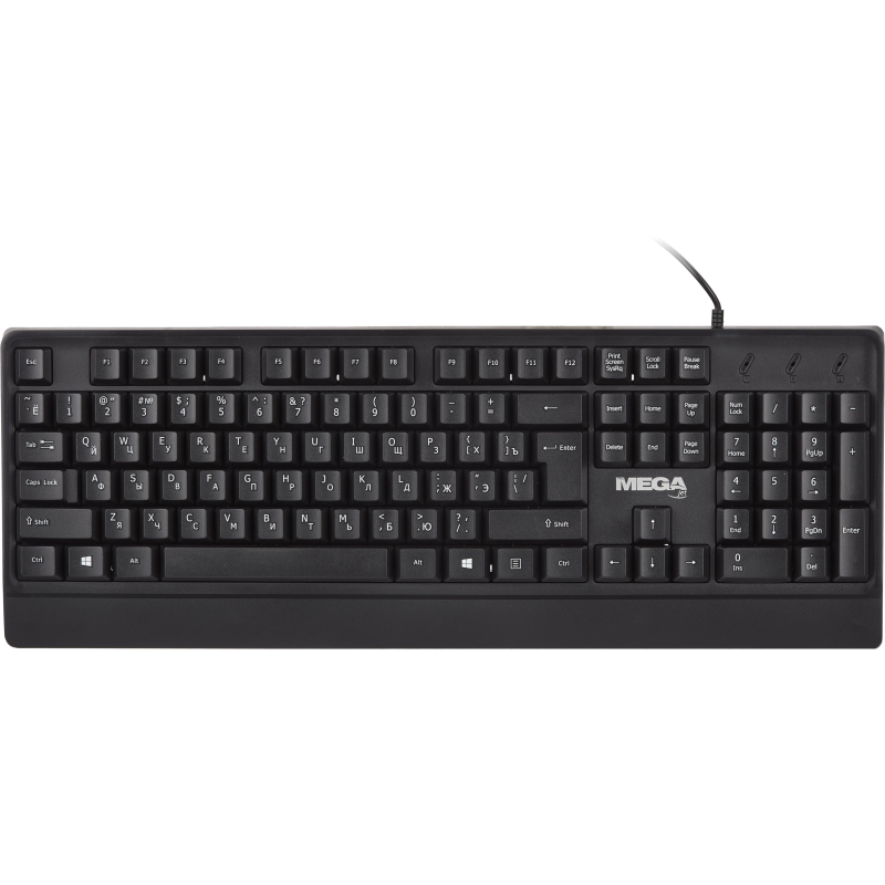 Клавиатура ProMega C-KB3031 черная, USB, 104кн - фото 1