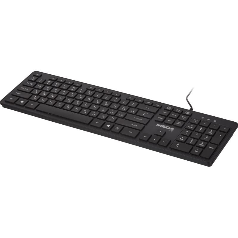 Клавиатура ProMega C-KB002 черная, USB, 104кн - фото 3