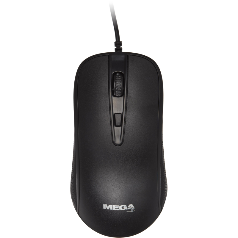Мышь компьютерная ProMega E-M002A черная, USB 800-2400DPi, 121,5x64x39мм - фото 3