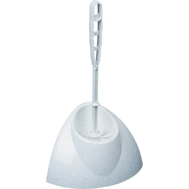 Ершик для унитаза с подставкой Блеск уголок пласти_СПБ - фото 1