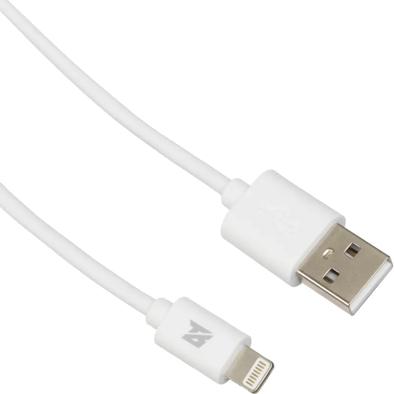 Кабель 2,4A, 1м, USB - Lightning, TPE, белый BT-JCBL-002/U152 - фото 1