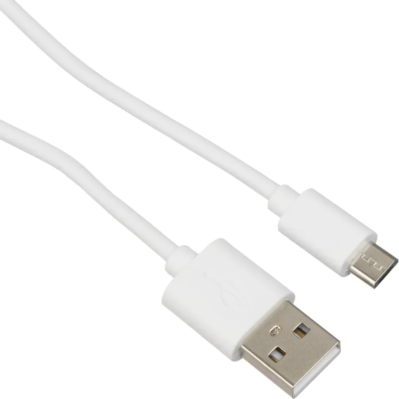 Кабель 2,4A, 1м, USB - Micro-USB, TPE, белый BT-JCBL-004/U152 - фото 1